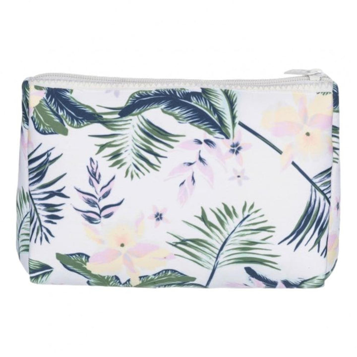 Roxy Ride With Me Pencil Case - Bright White Praslin
