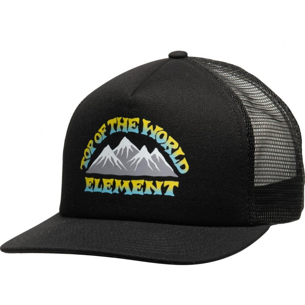 Element Rift Trucker Cap - Flint Black