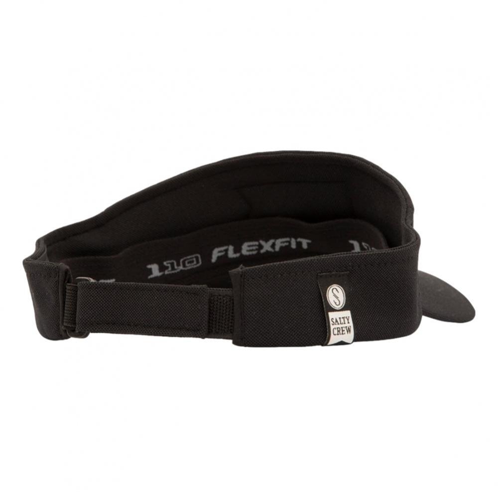 Salty Crew Alpha Patched Visor - Black