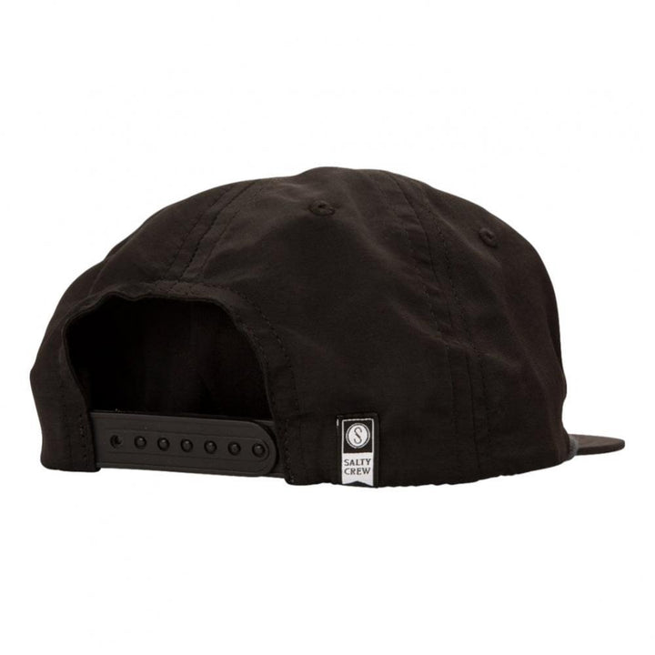 Salty Crew Creature 5 Panel Cap - Black