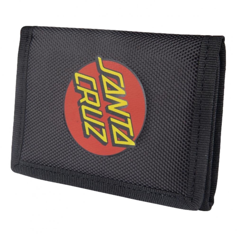 Santa Cruz Classic Dot Wallet - Black
