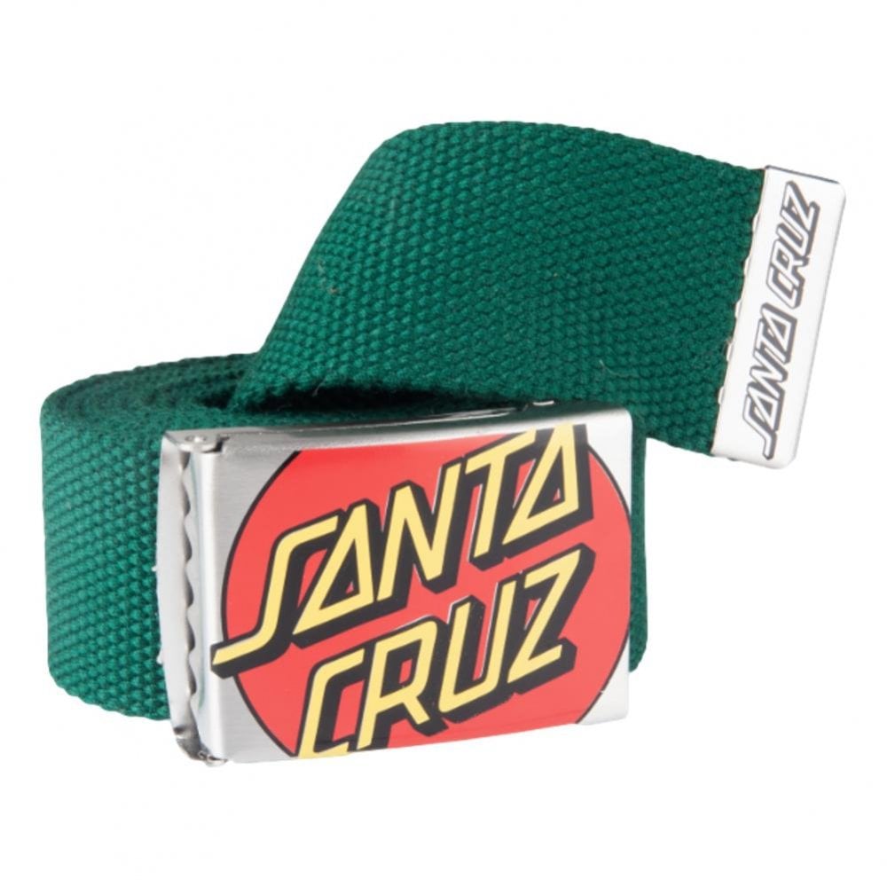 Santa Cruz Crop Dot Belt - Evergreen
