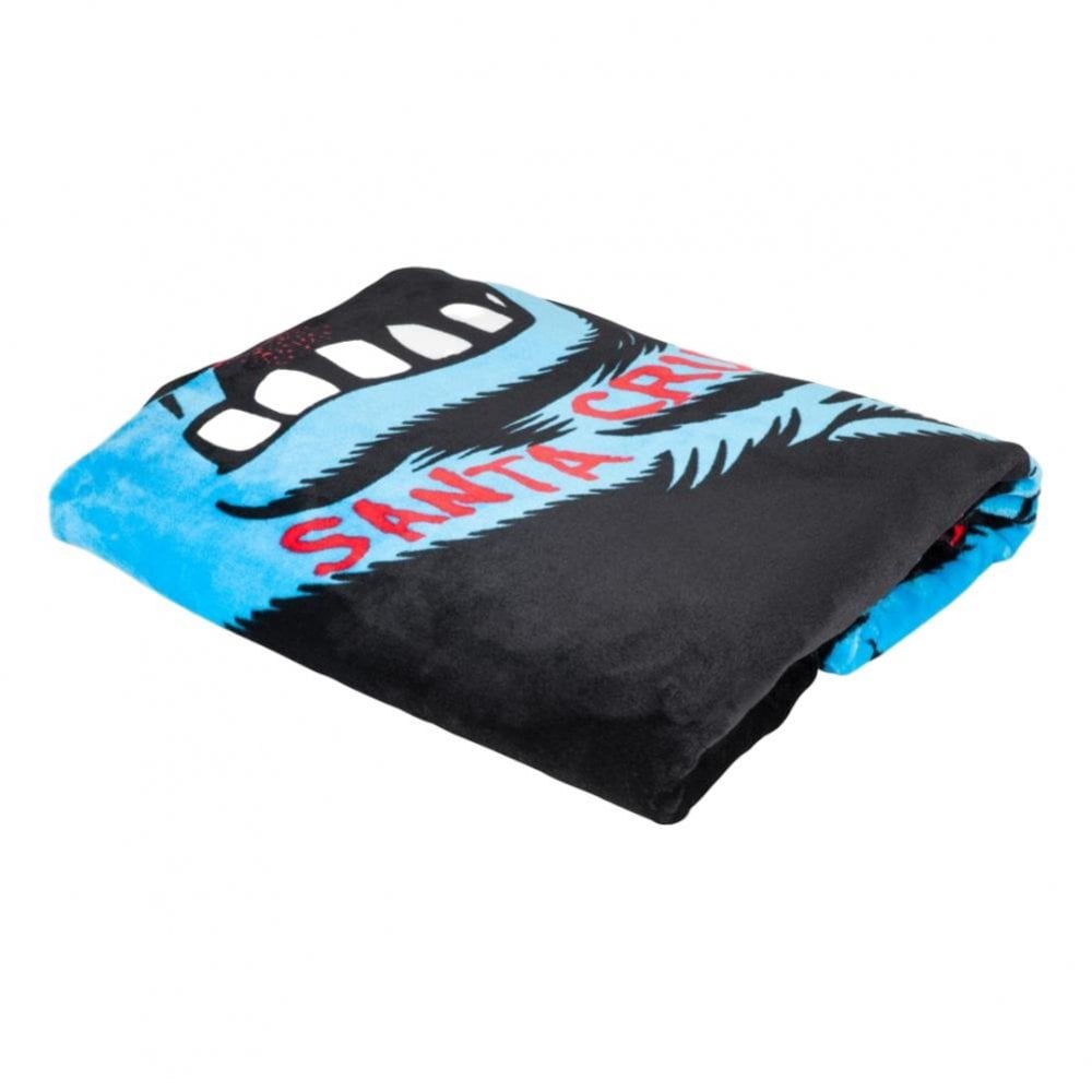 Santa Cruz Screaming Hand Blanket - Black