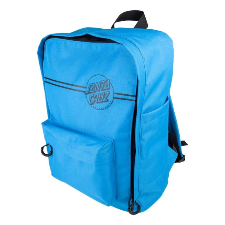 Santa Cruz Opus Dot Stripes Backpack - Cyan Blue