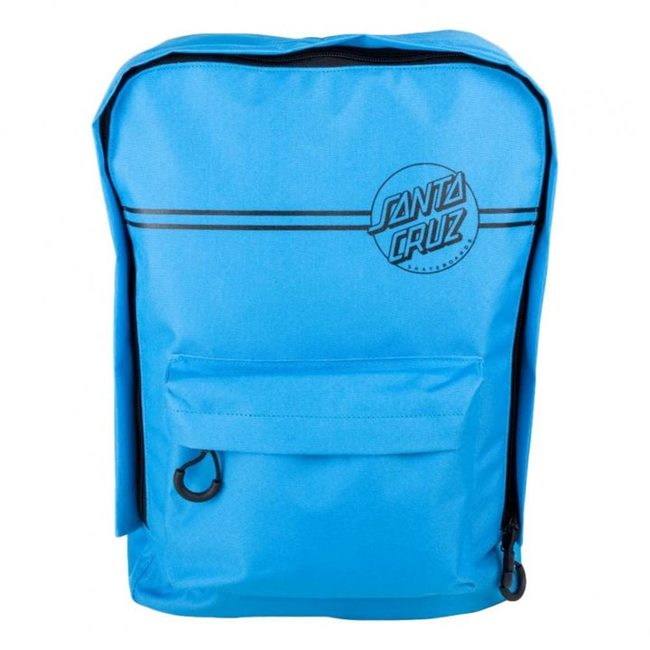 Santa Cruz Opus Dot Stripes Backpack - Cyan Blue