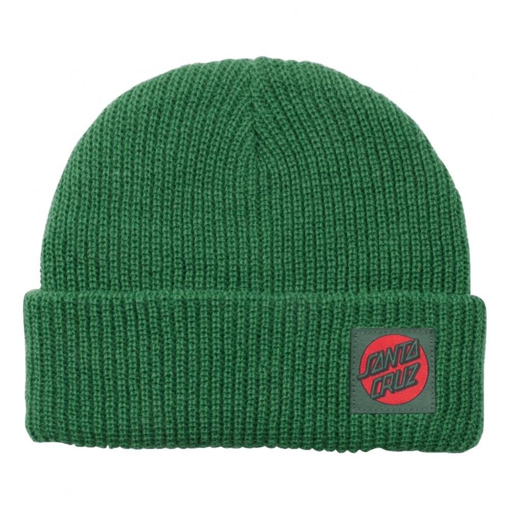 Santa Cruz Missing Dot Beanie - Evergreen