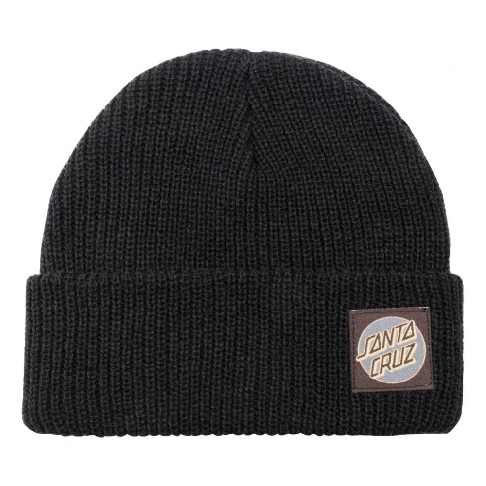 Santa Cruz Missing Dot Beanie - Black