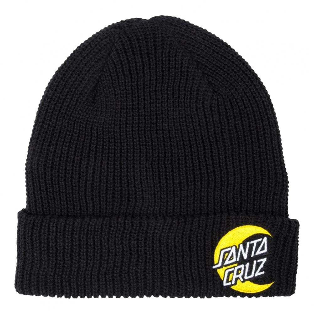 Santa Cruz Moon Dot Beanie - Black