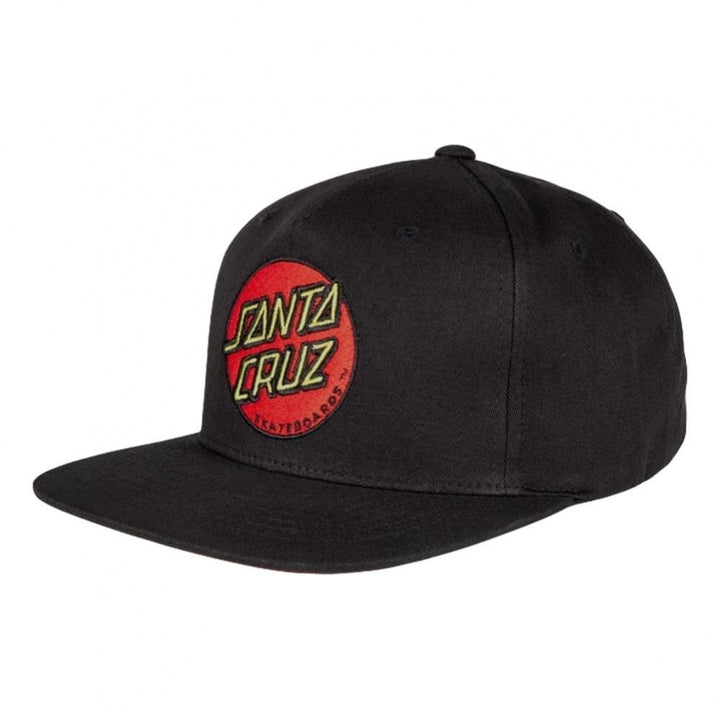 Santa Cruz Classic Dot Cap - Black