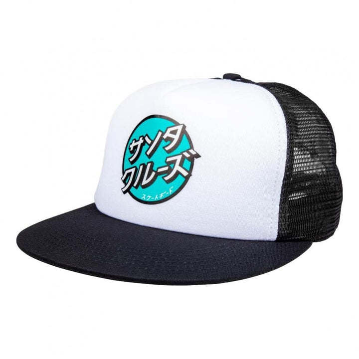 Santa Cruz Other Japanese Dot Mesh Back Cap - White / Black