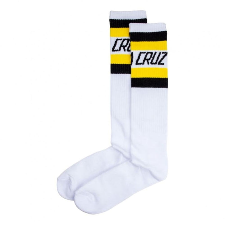 Santa Cruz Cutaway Socks - White