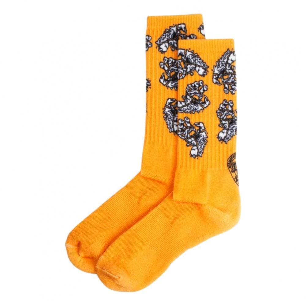 Santa Cruz Universal Hand Socks -  Orange