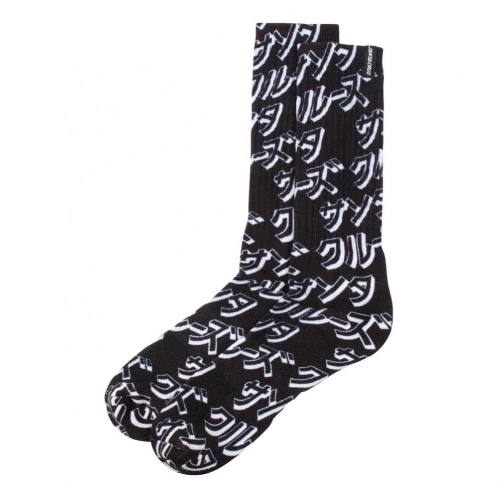 Santa Cruz Japanese Socks - Black