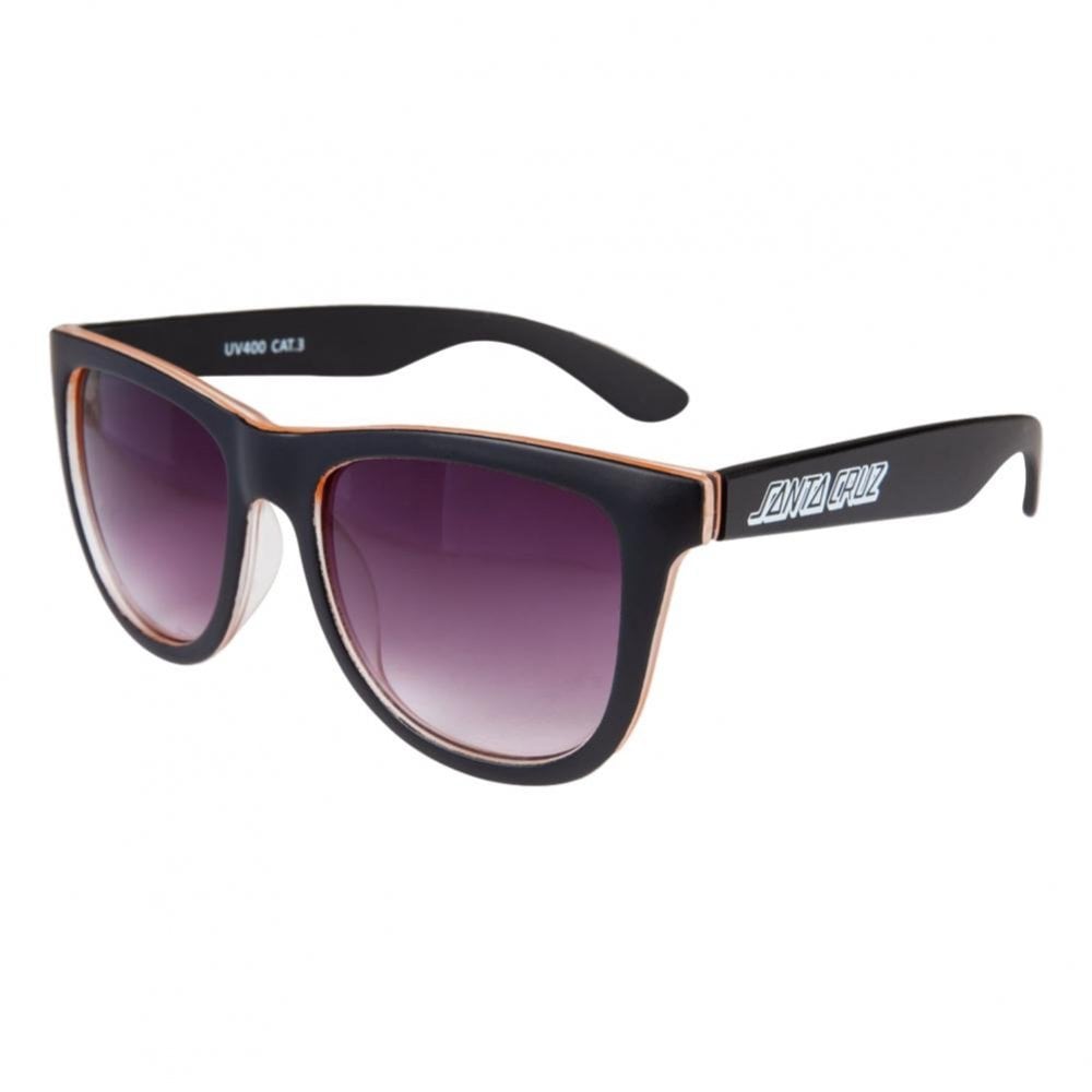Santa Cruz Bench Sunglasses - Black / Orange