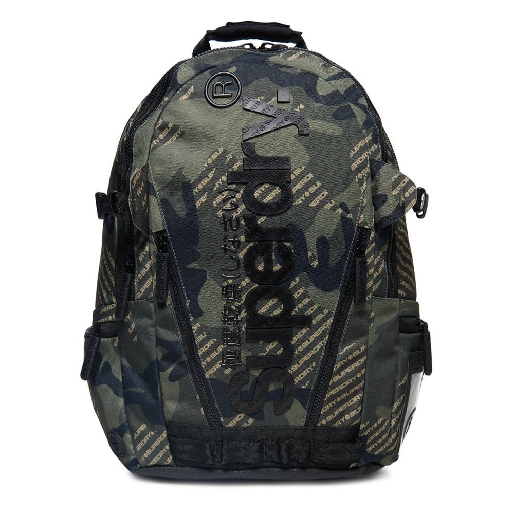 Superdry Camo Logo Tarp Backpack - Khaki