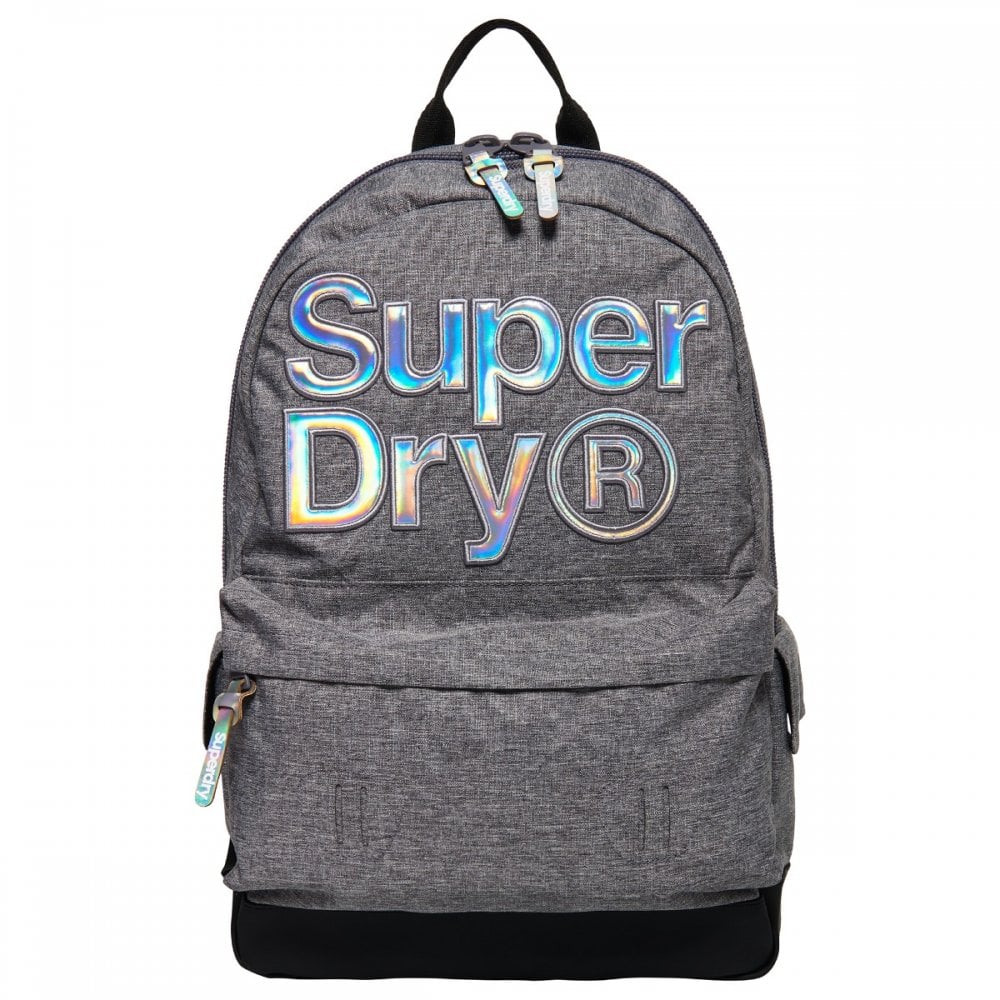 Superdry Holo Infill Montana Backpack - Grey Marl