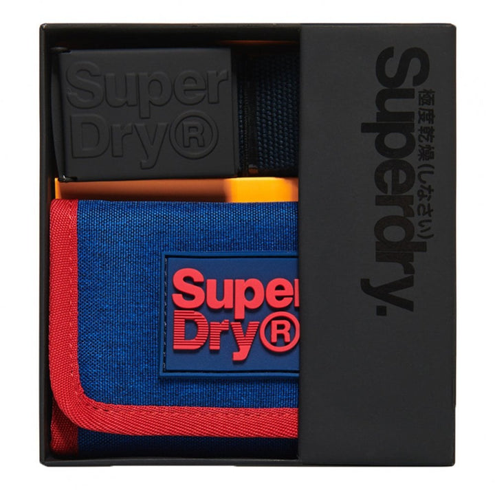 Superdry Montana Gift Set - Navy Marl / Dark Grey