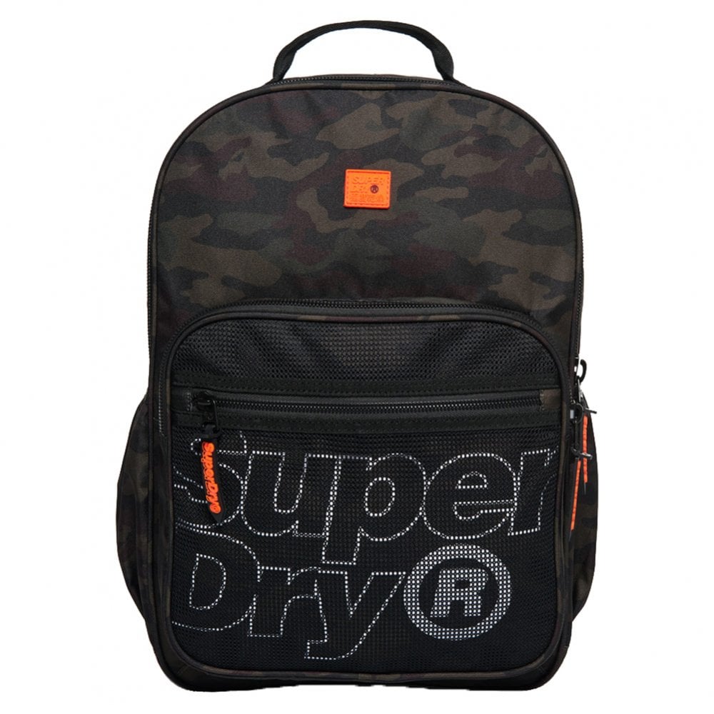Superdry Scholar Rucksack - Green Camo
