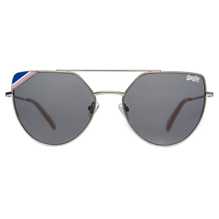 Superdry SDR Amelia Sunglasses - Matte Silver / Pink