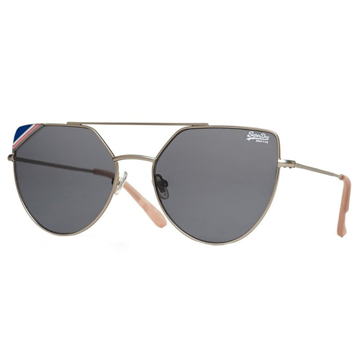 Superdry SDR Amelia Sunglasses - Matte Silver / Pink