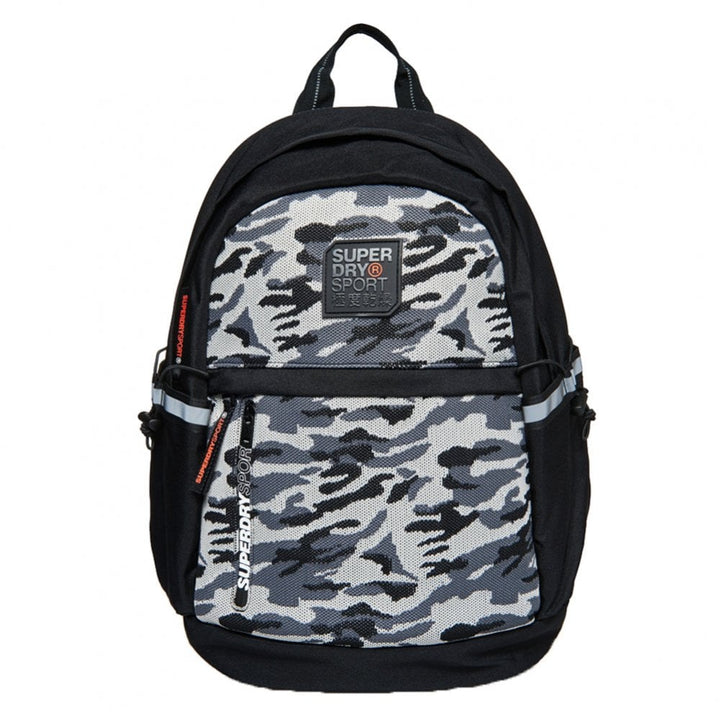 Superdry Sport Backpack - Black Jacquard Camo