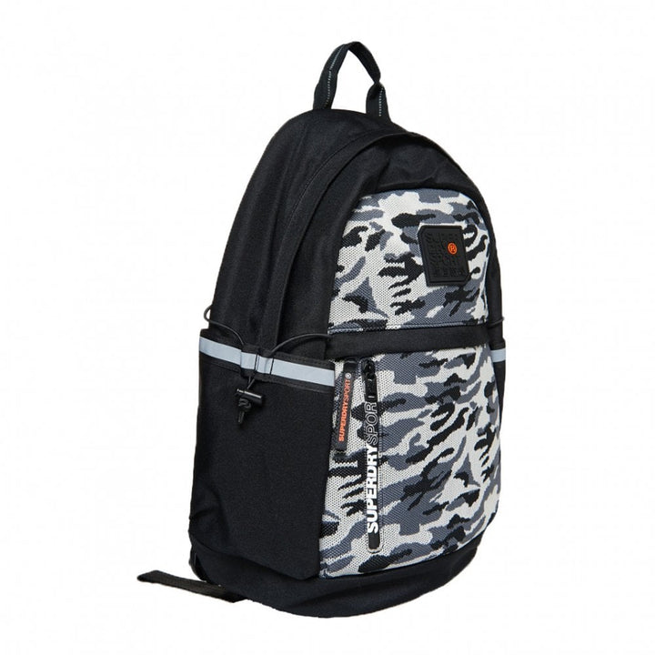 Superdry Sport Backpack - Black Jacquard Camo