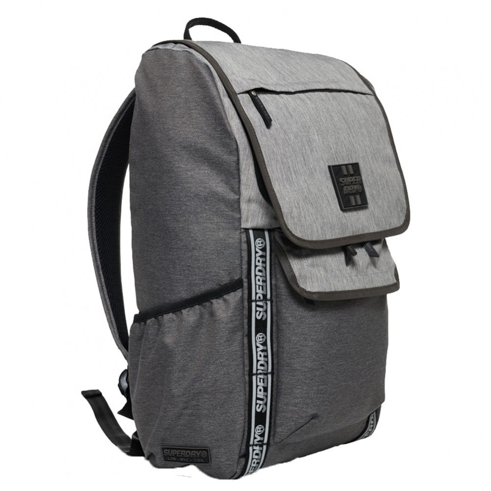 Superdry Super Semester Backpack - Grey Ripstop Marl / Grey Marl