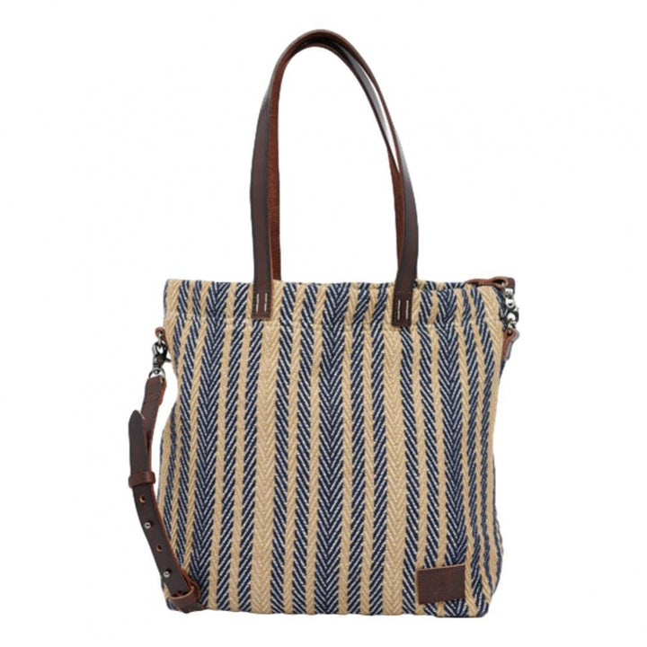 Superdry Casual Tote Bag - Navy Stripe