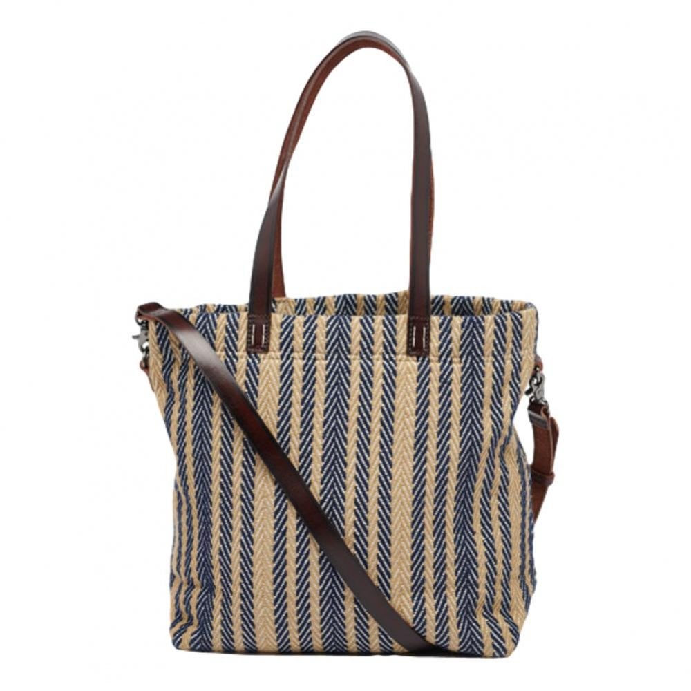 Superdry Casual Tote Bag - Navy Stripe