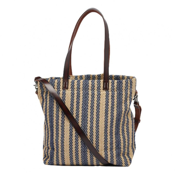Superdry Casual Tote Bag - Navy Stripe
