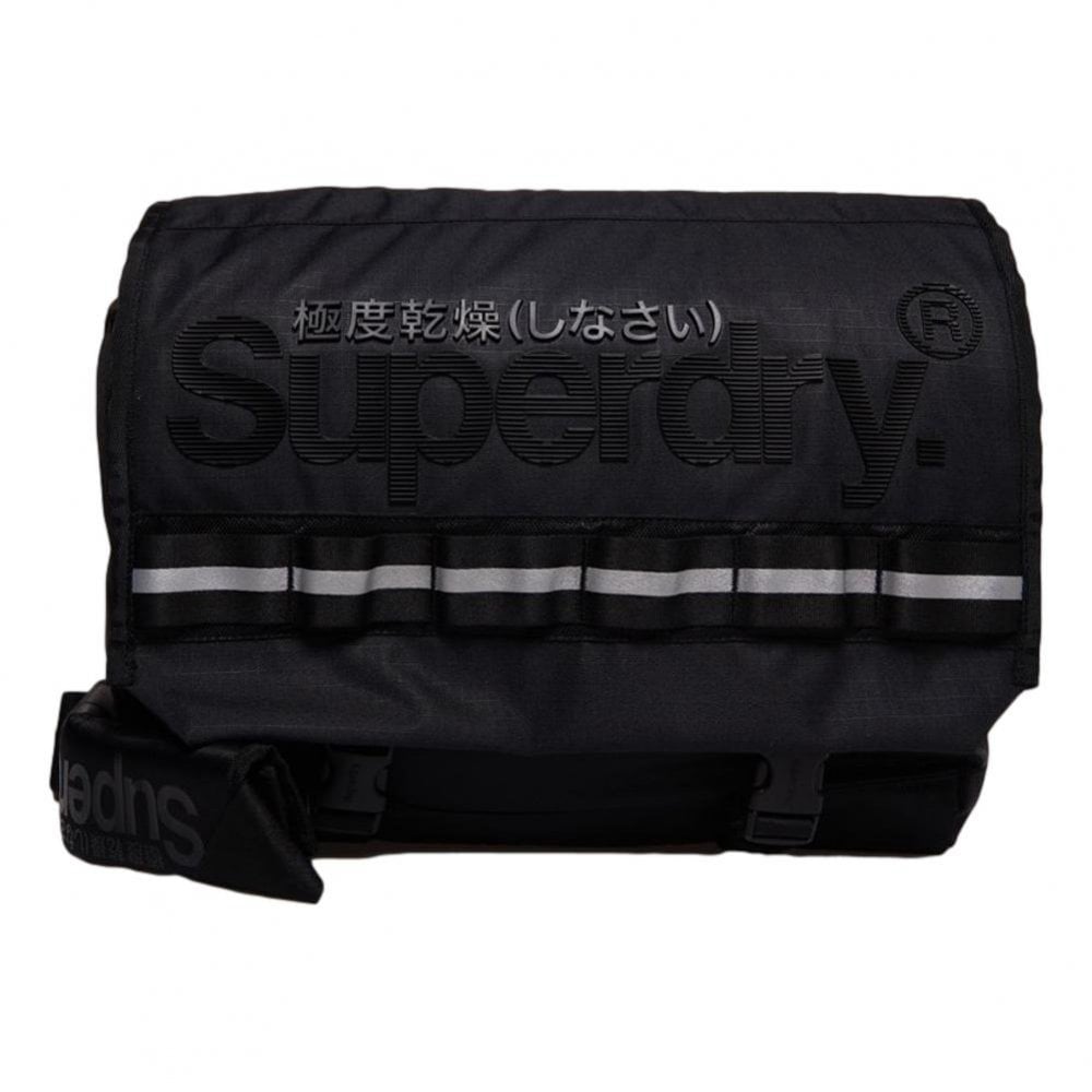 Superdry Line Merchant Messenger - Black