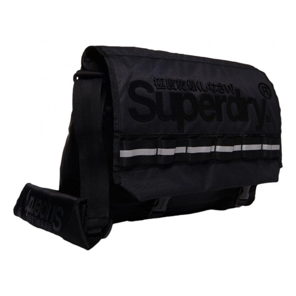 Superdry Line Merchant Messenger - Black