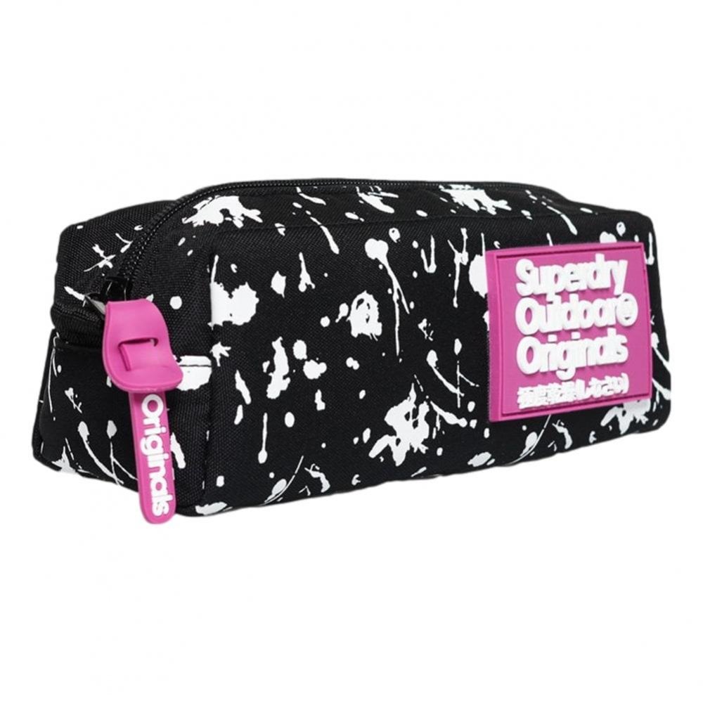 Superdry Montana Pencil Case - Black Print