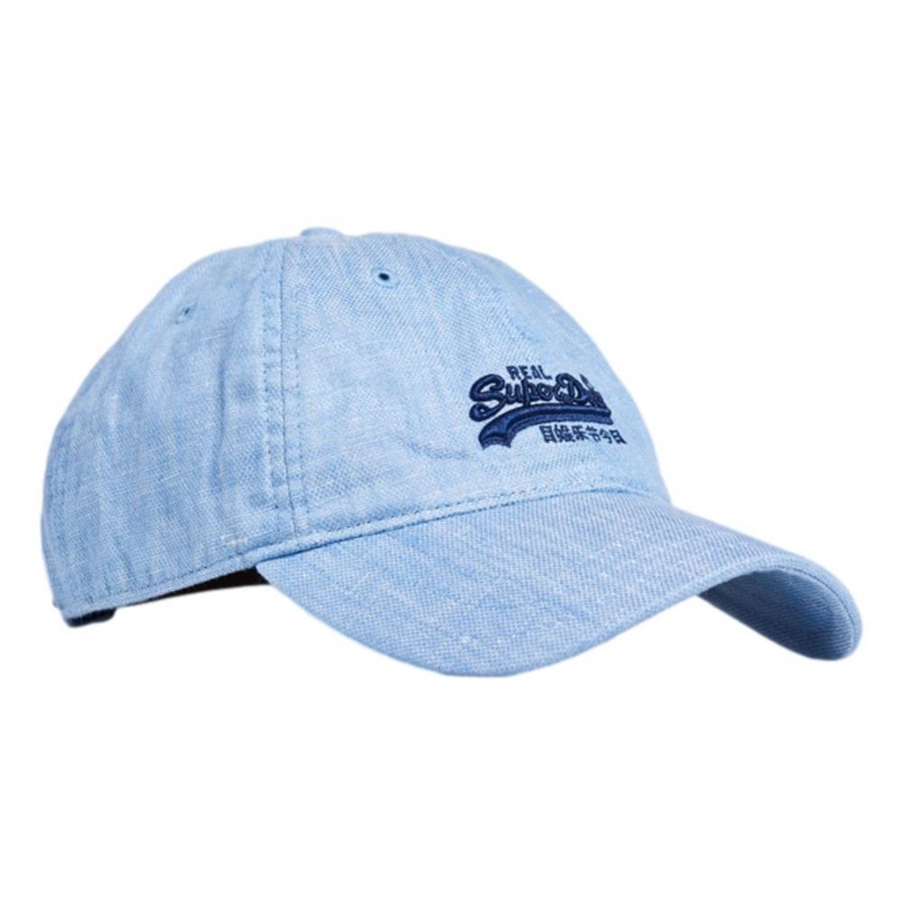 Superdry Orange Label Cap - China Blue