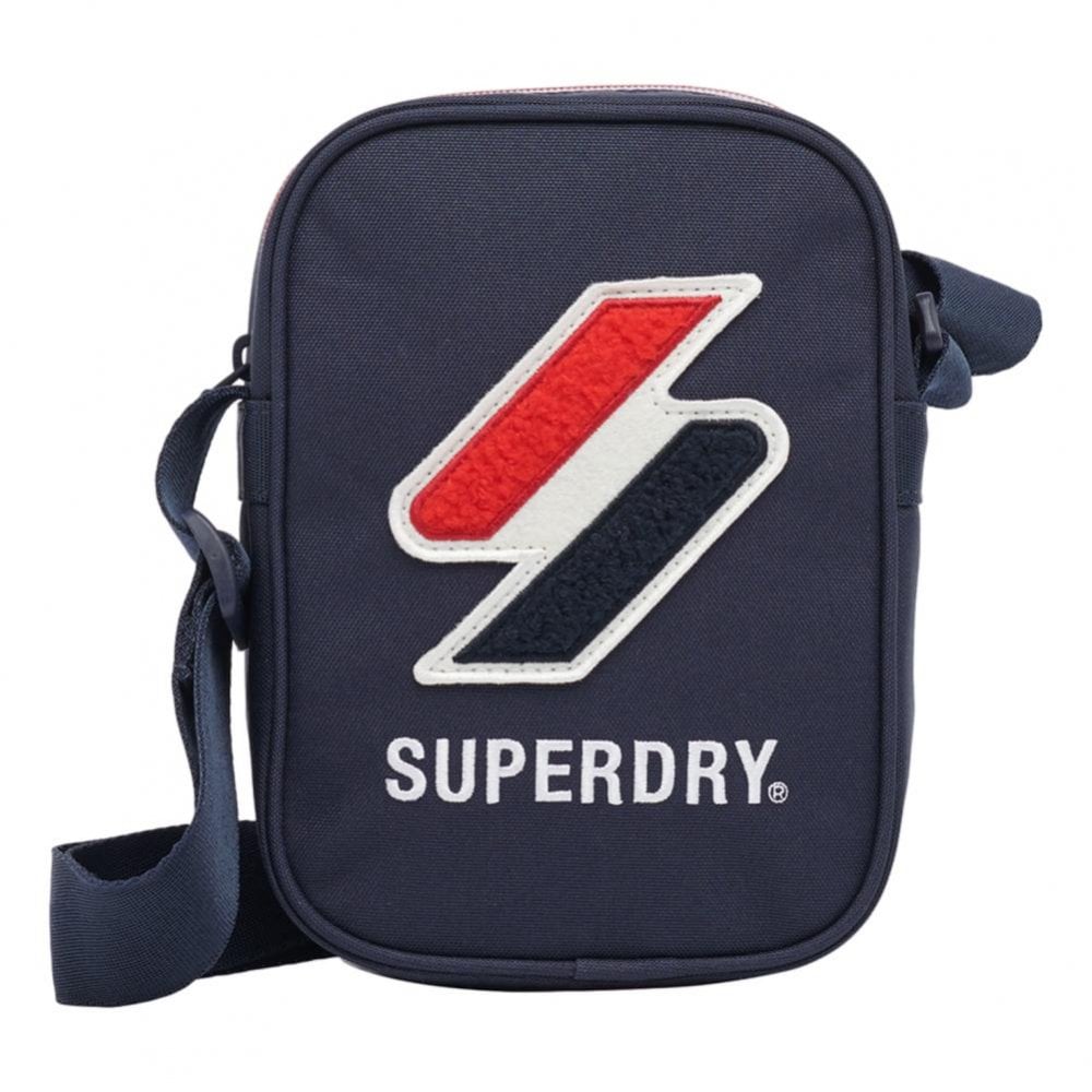 Superdry Sportstyle Side Bag - Deep Navy