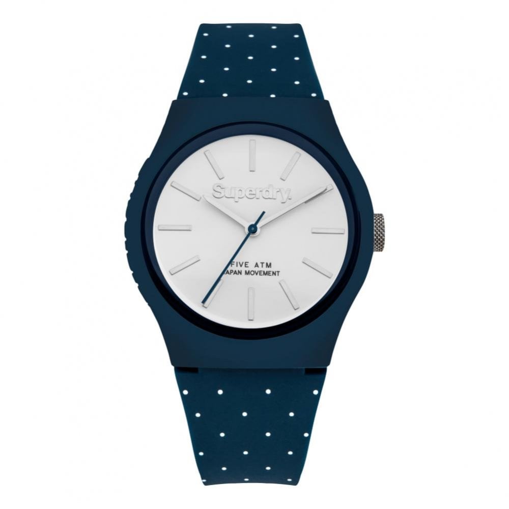 Superdry Urban Micro Watch - Navy / White