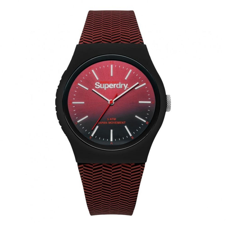 Superdry Urban Herringbone Watch - Black