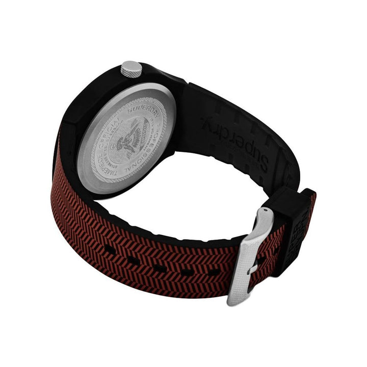 Superdry Urban Herringbone Watch - Black
