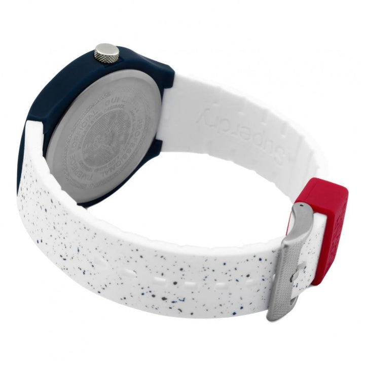 Superdry Urban XL Fleck Watch - White / Navy / Red