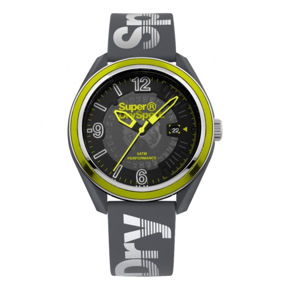 Superdry Osaka Sport Watch - Grey / Black