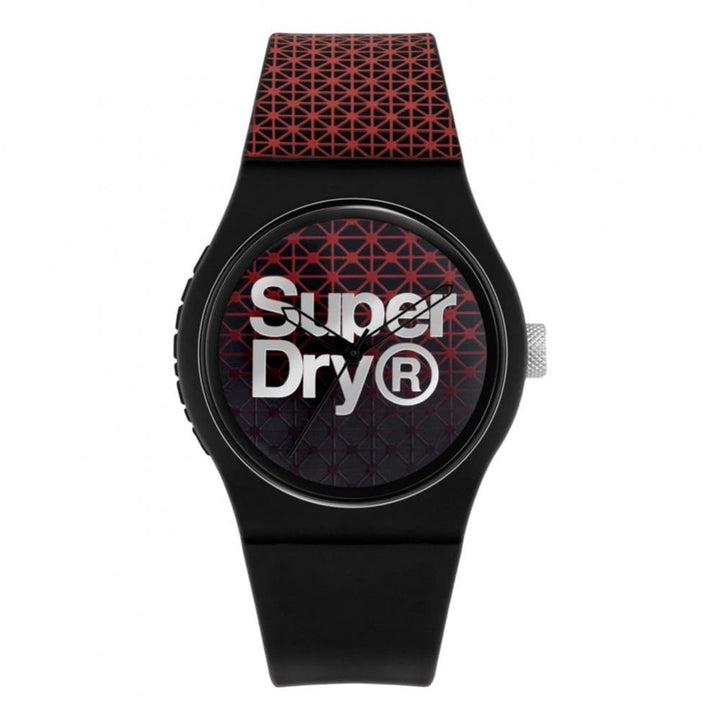 Superdry Urban Geo Sport Watches - Black / Red