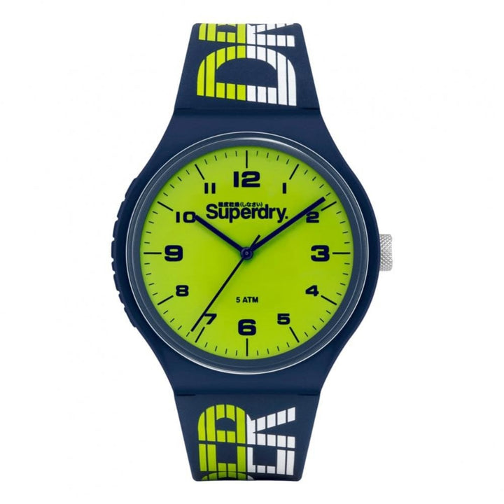 Superdry Urban XL Racing Watch - Navy / Green