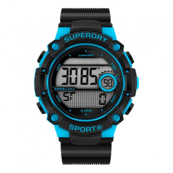 Superdry Radar Sport Watch - Black / Blue
