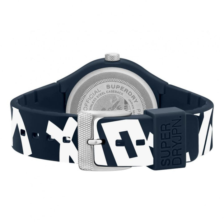 Superdry Urban XL Kanji Watch - Navy / White