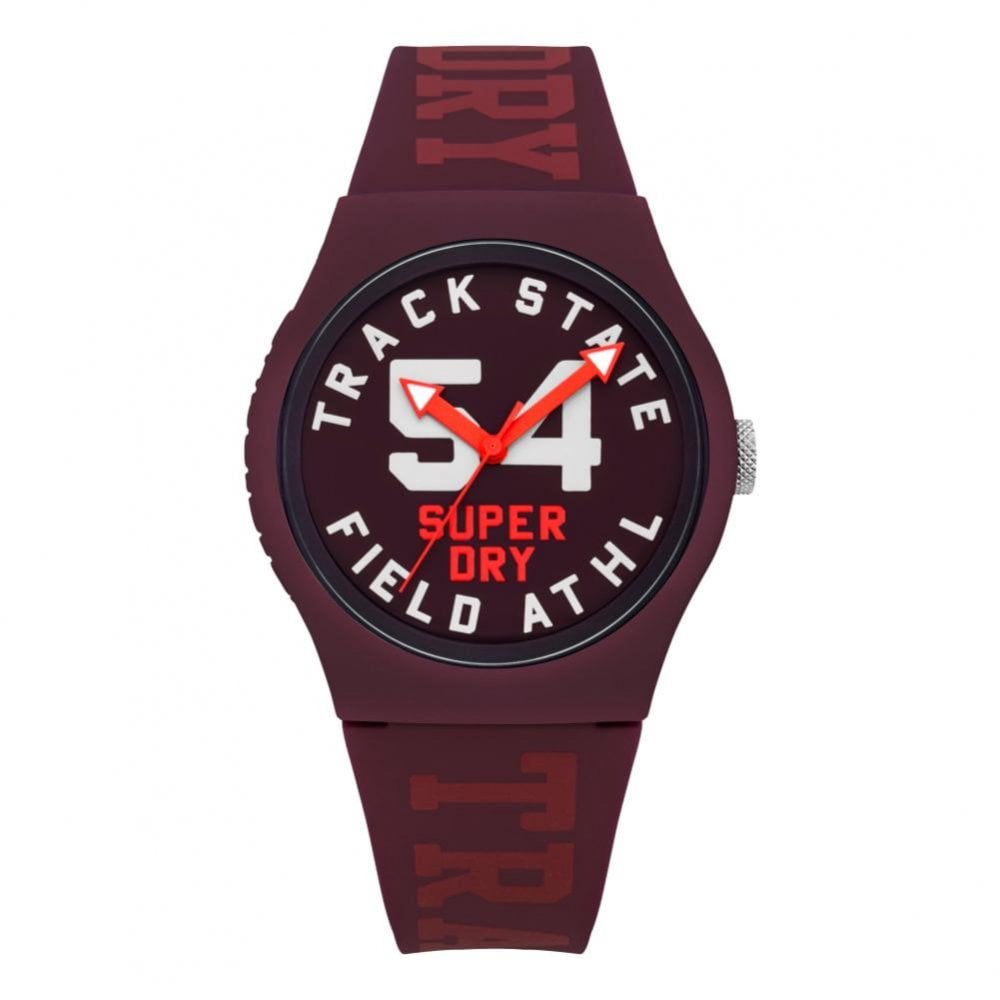 Superdry Urban Track &amp; Field Watch - Mulberry