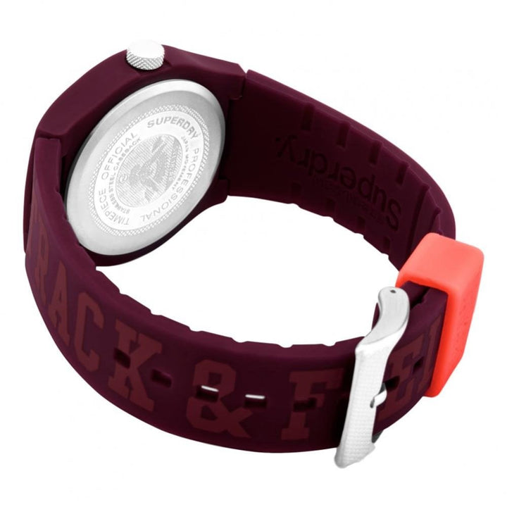 Superdry Urban Track &amp; Field Watch - Mulberry