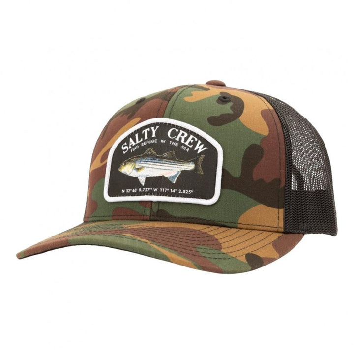 Salty Crew Striper Retro Trucker Cap
