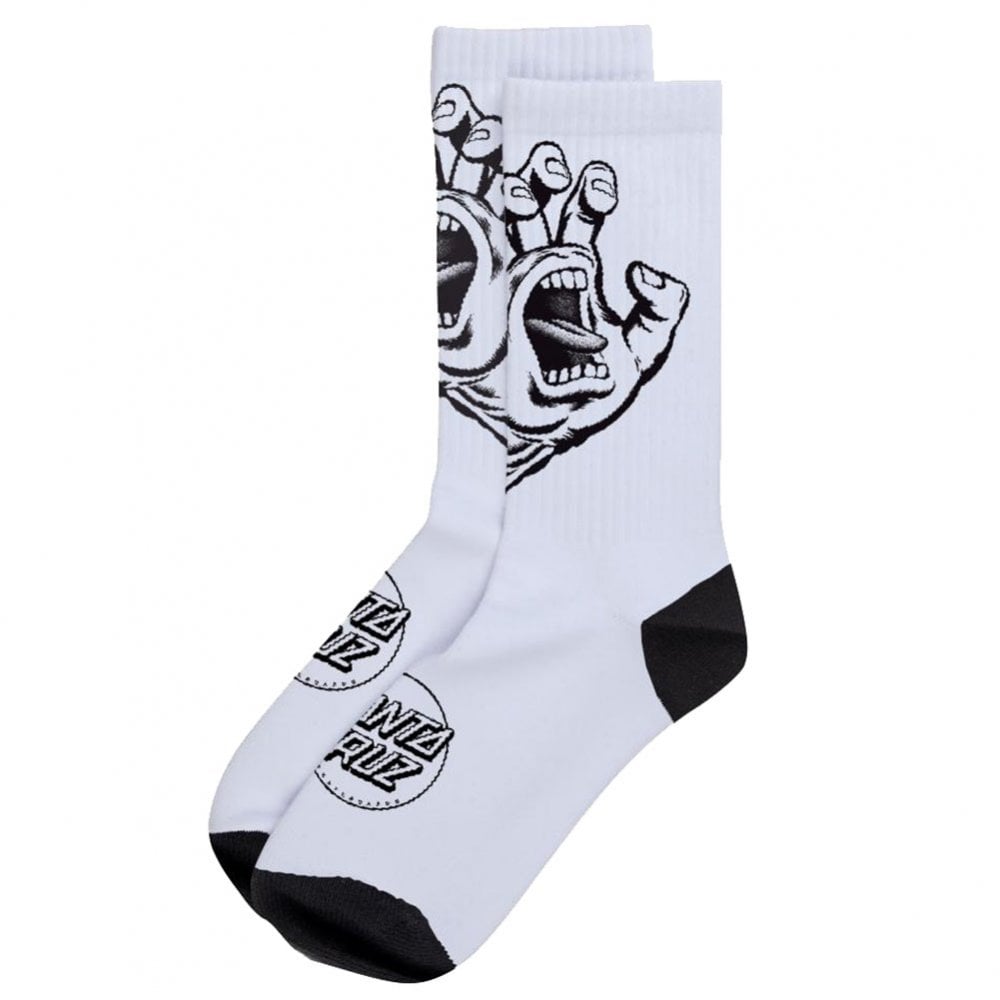 Santa Cruz Screaming Hand Mono Socks