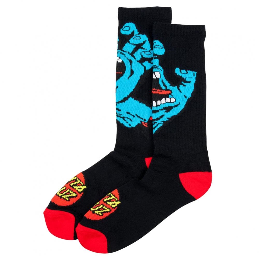 Santa Cruz Screaming Hand Socks