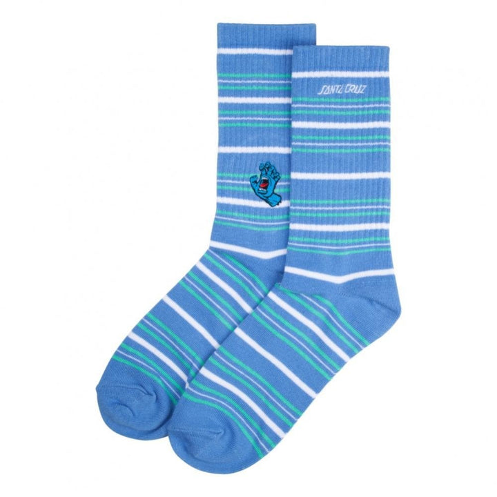 Santa Cruz Screaming Mini Hand Stripe Socks